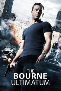 Poster for the movie "The Bourne Ultimatum"